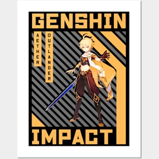 Aether II | Genshin Impact Posters and Art